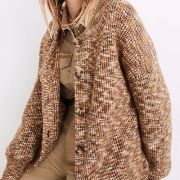 Madewell Sweaters - Madewell Space-Dyed Winstead Cardigan Sweater Size S